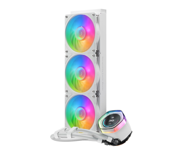 Cooler Master MasterLiquid 360 Ion White ARGB 3x120mm - 1333142 - zdjęcie